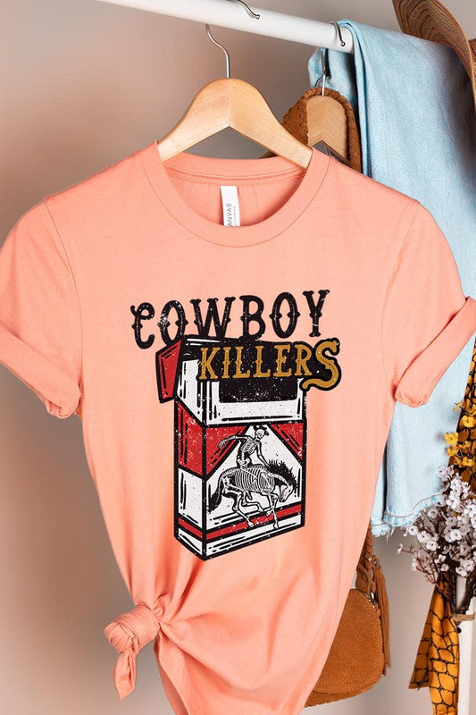 Unisex Short Sleeve Cowboy T-Shirt