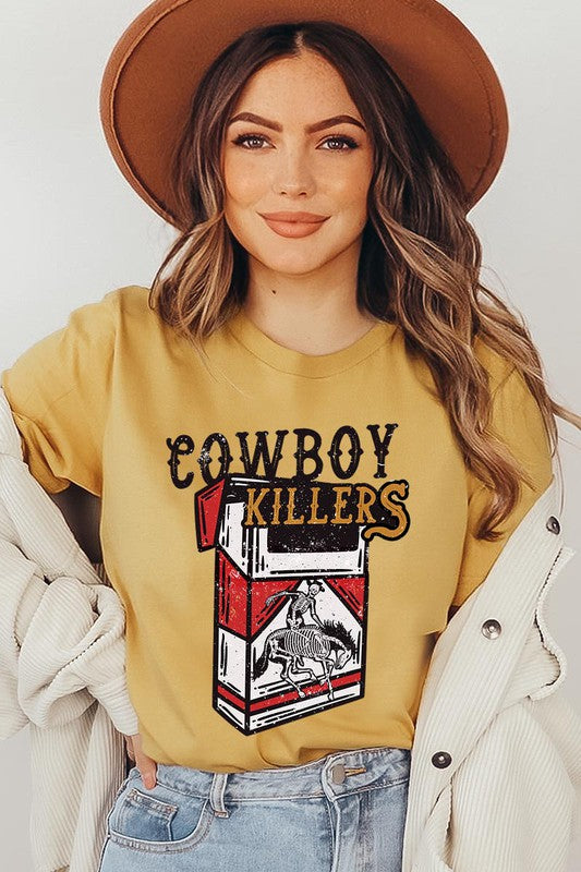 Unisex Short Sleeve Cowboy T-Shirt