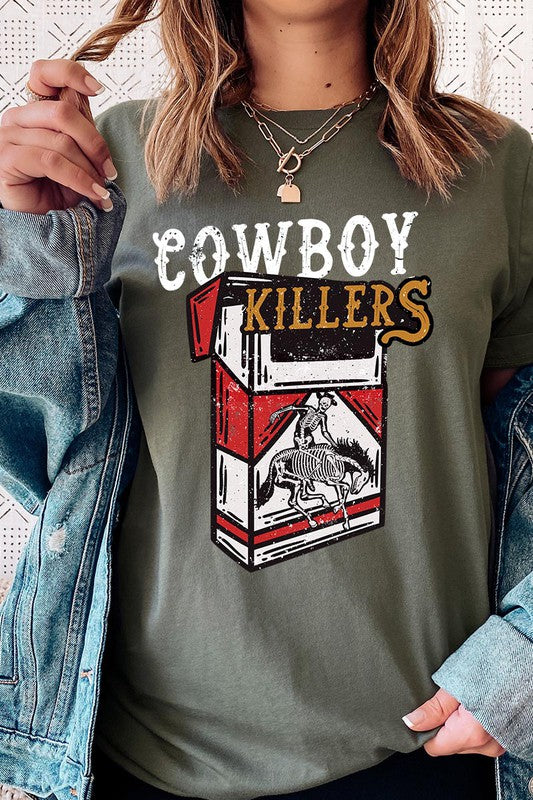 Unisex Short Sleeve Cowboy T-Shirt