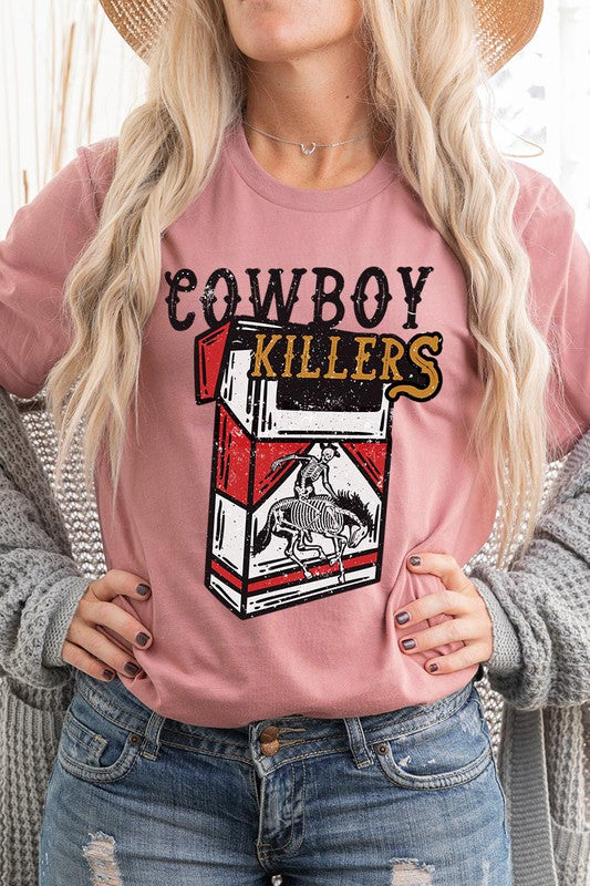 Unisex Short Sleeve Cowboy T-Shirt