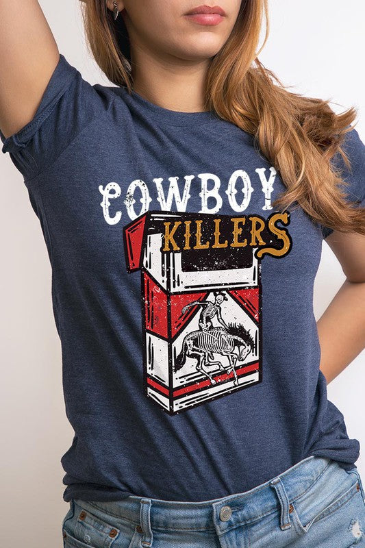 Unisex Short Sleeve Cowboy T-Shirt