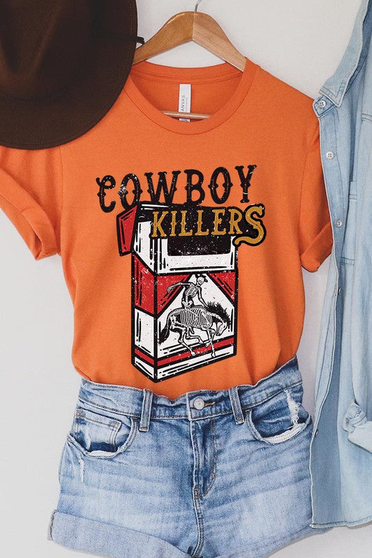 Unisex Short Sleeve Cowboy T-Shirt