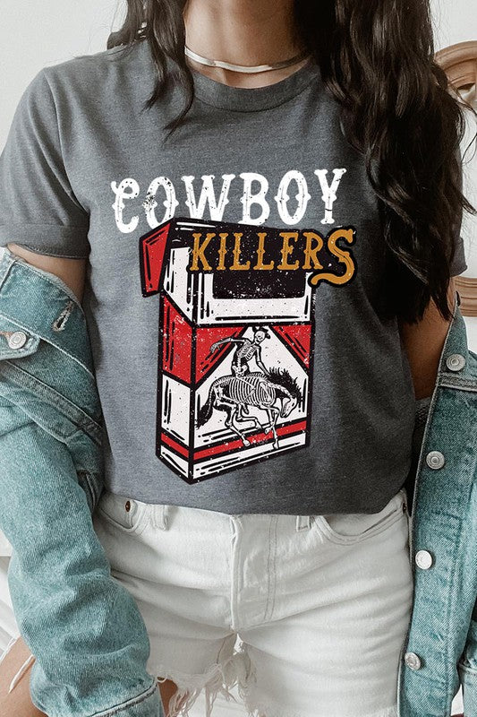 Unisex Short Sleeve Cowboy T-Shirt