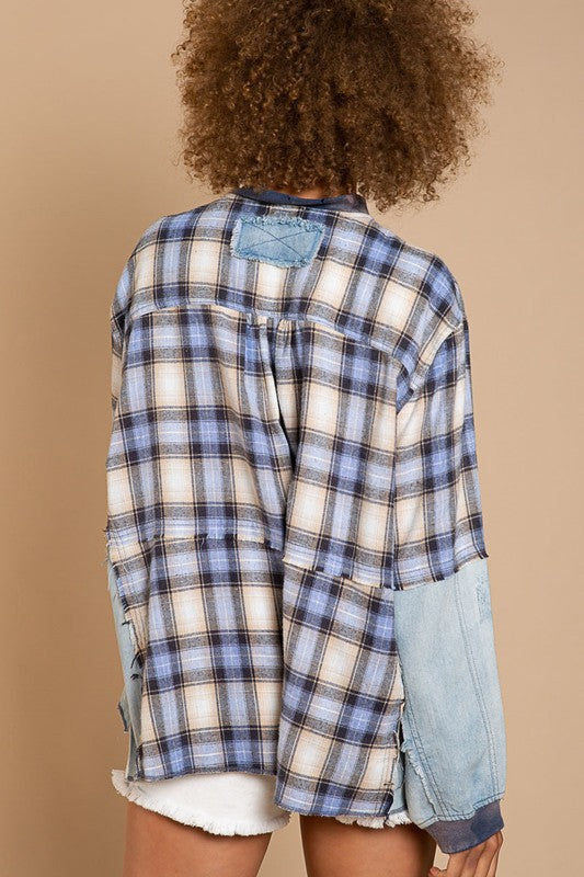 Secret Edgy Plaid Pullover