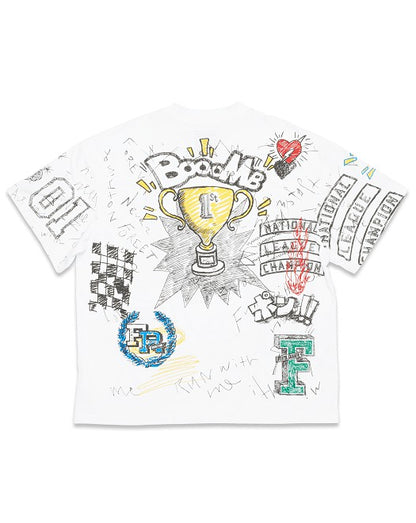 All over Doodling Tee