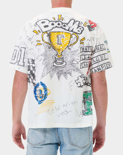 All over Doodling Tee