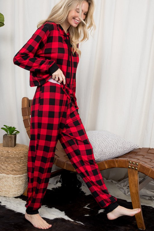 Plus Cozy Jogging Set