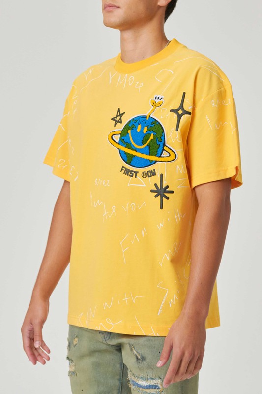 Fantastic Planet Chenille Patch Tee