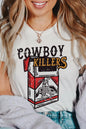 Unisex Short Sleeve Cowboy T-Shirt