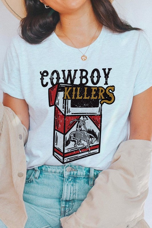 Unisex Short Sleeve Cowboy T-Shirt