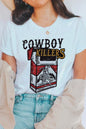 Unisex Short Sleeve Cowboy T-Shirt