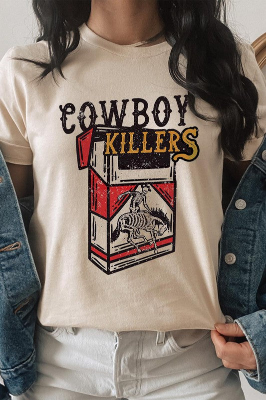 Unisex Short Sleeve Cowboy T-Shirt