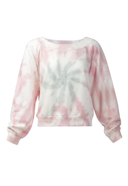 Tie Dye Sweat Top