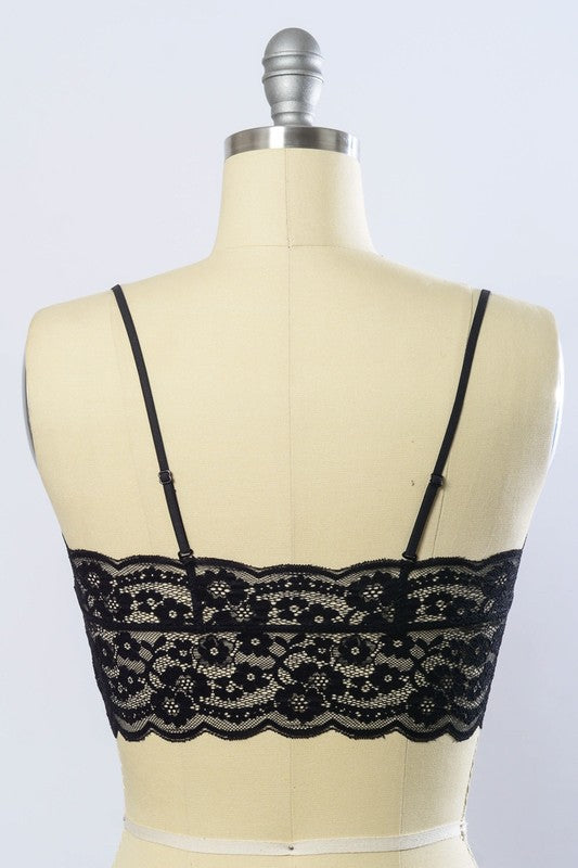 Wide Lace Bandeau