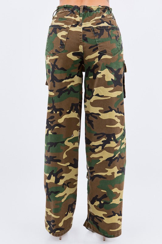 Utility Cargo Pants in Ripped Cargo