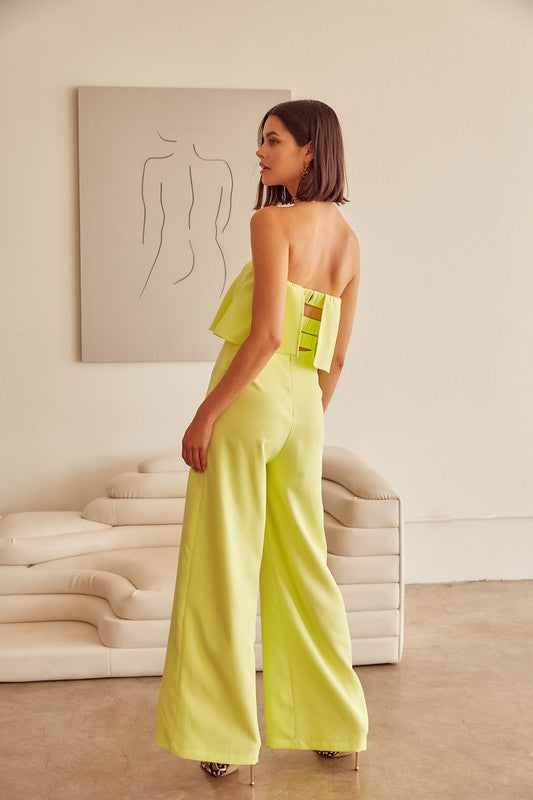 Sweet Pieces Off Shoulder Jumpsuit