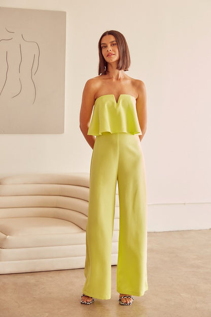 Sweet Pieces Off Shoulder Jumpsuit