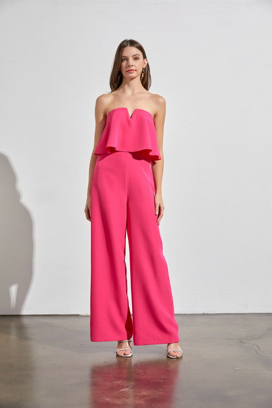 Sweet Pieces Off Shoulder Jumpsuit