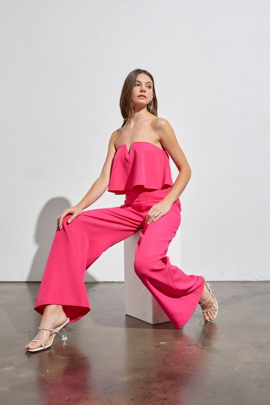 Sweet Pieces Off Shoulder Jumpsuit