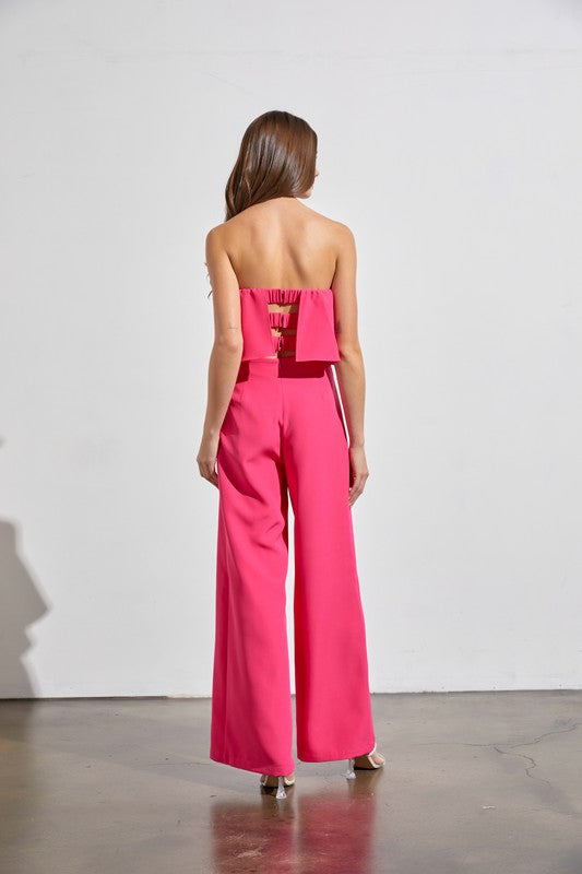 Sweet Pieces Off Shoulder Jumpsuit