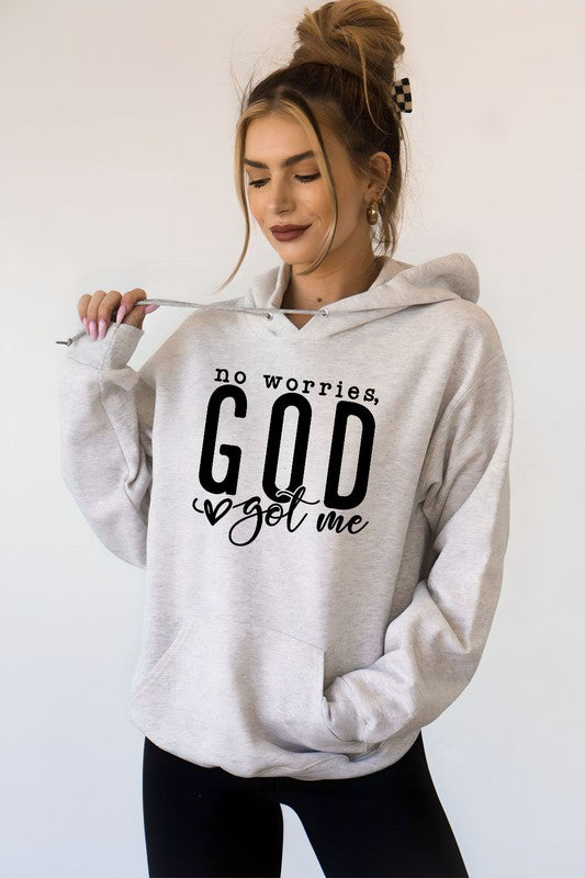 No Worries God Got Me Softest Ever Hoodie