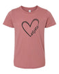 Youth Heart Mini Graphic Tee