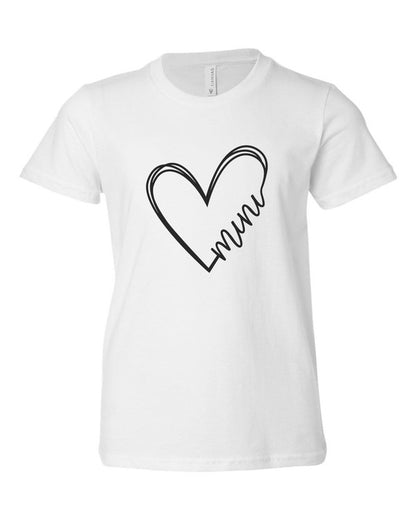 Youth Heart Mini Graphic Tee