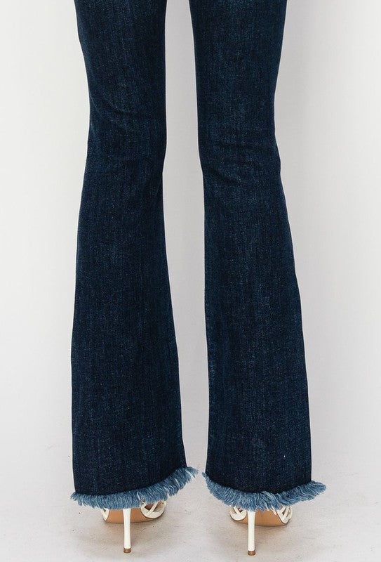 High Rise Western Boot Jeans