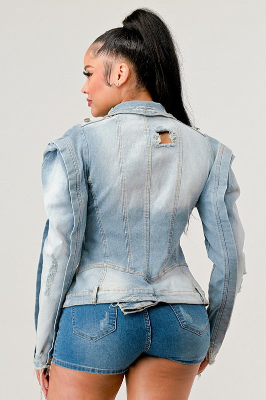 Vintage Denim Jean Jacket