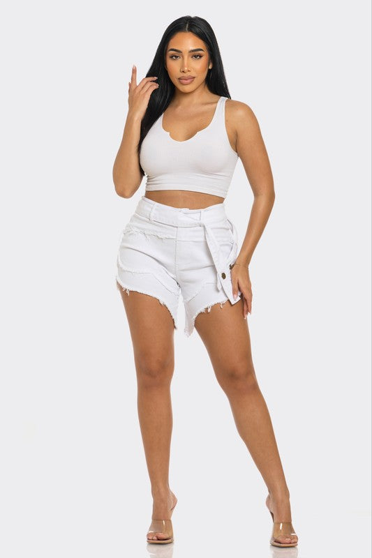 Casual Summer Strap Shorts