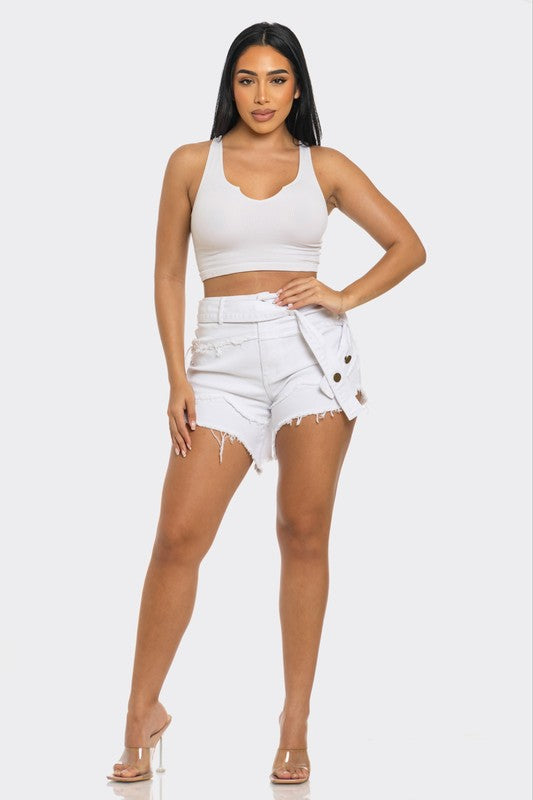 Casual Summer Strap Shorts