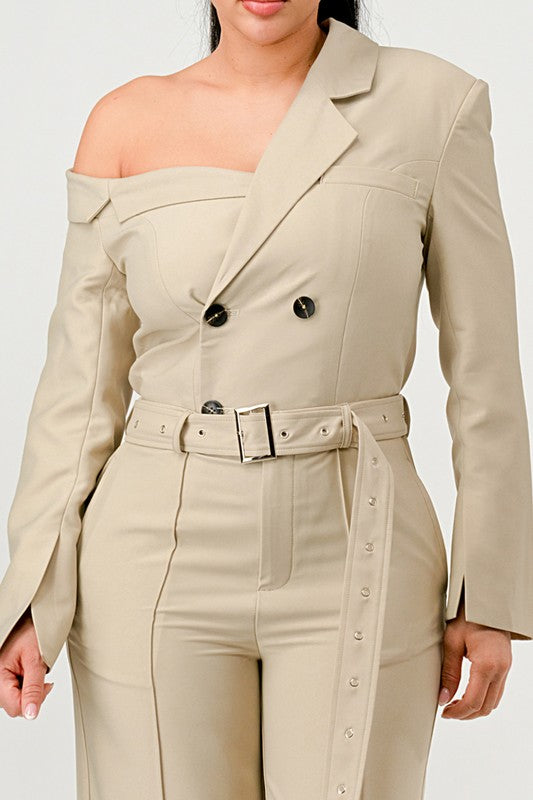 Serenity Untroubled Trench Jumpsuit