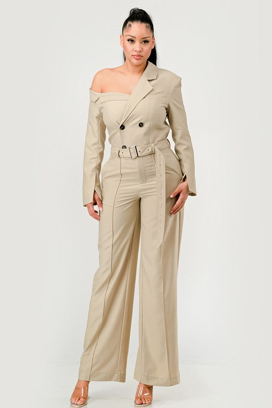 Serenity Untroubled Trench Jumpsuit