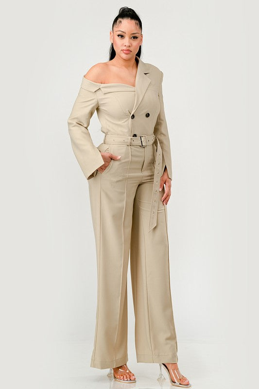 Serenity Untroubled Trench Jumpsuit