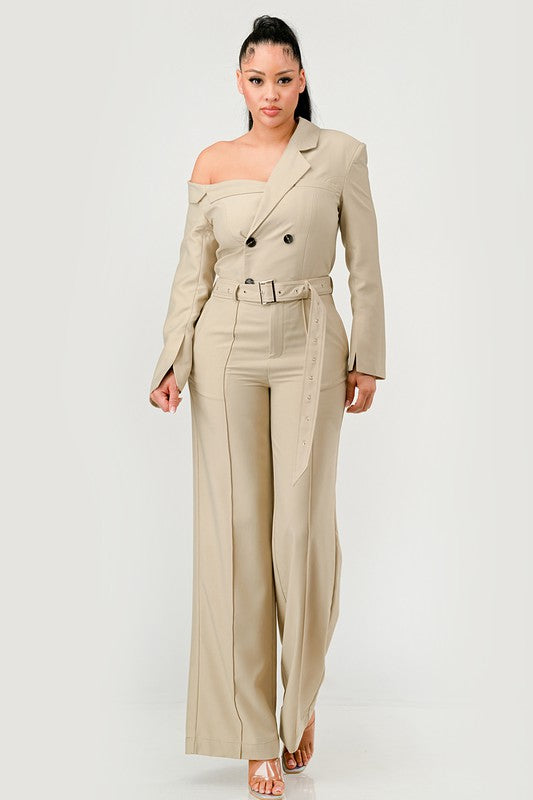 Serenity Untroubled Trench Jumpsuit