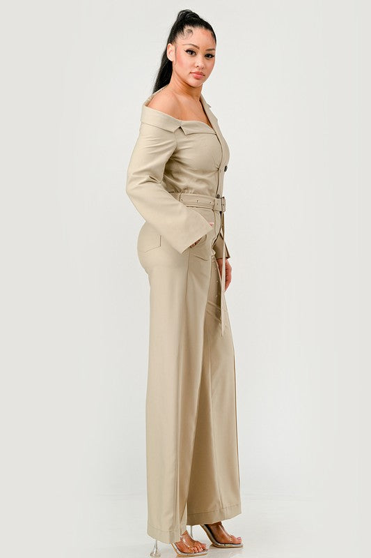 Serenity Untroubled Trench Jumpsuit