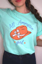 All American Girl Fourth Of July Graphic T Shirts