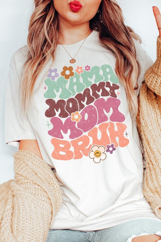 Mama Mommy Mom Bruh Mothers Day Graphic T Shirts