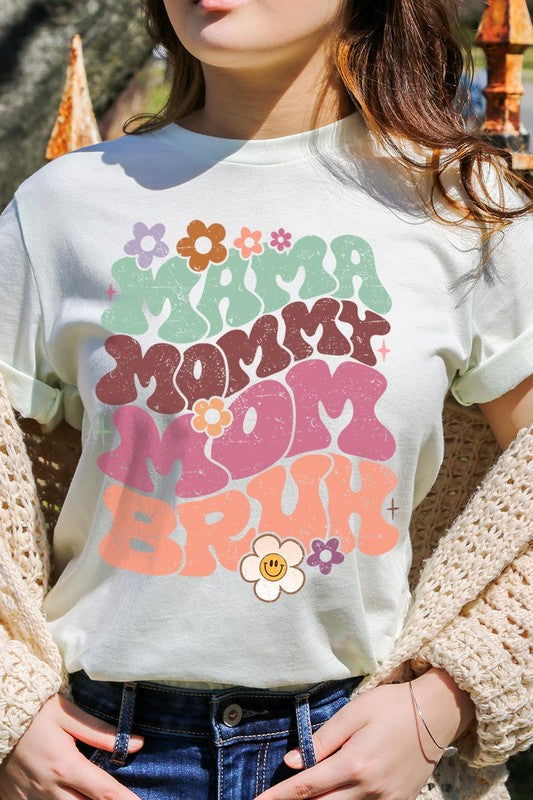 Mama Mommy Mom Bruh Mothers Day Graphic T Shirts