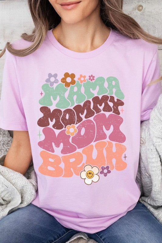 Mama Mommy Mom Bruh Mothers Day Graphic T Shirts