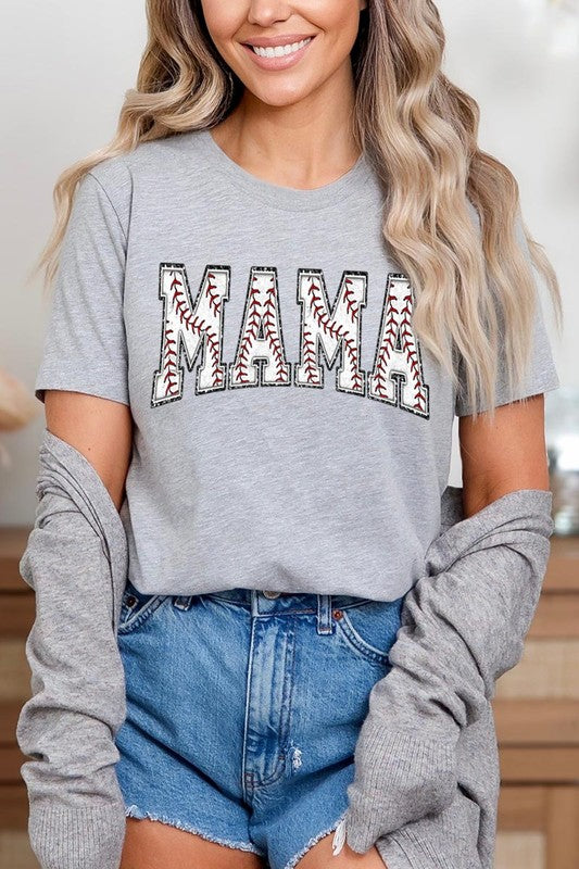 Baseball Mama Mothers Day Graphic T Shirts