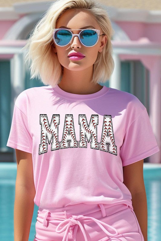 Baseball Mama Mothers Day Graphic T Shirts