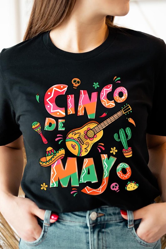 Cinco De Mayo Mexico Party Graphic T Shirts