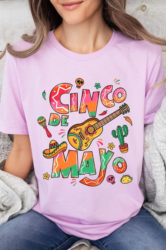 Cinco De Mayo Mexico Party Graphic T Shirts