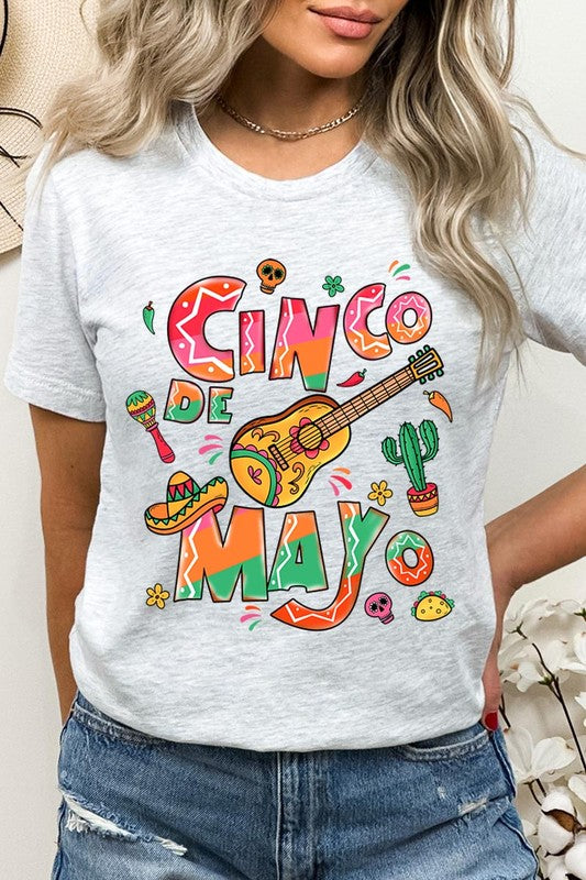 Cinco De Mayo Mexico Party Graphic T Shirts