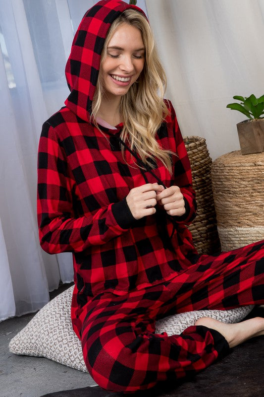 Plus Cozy Jogging Set