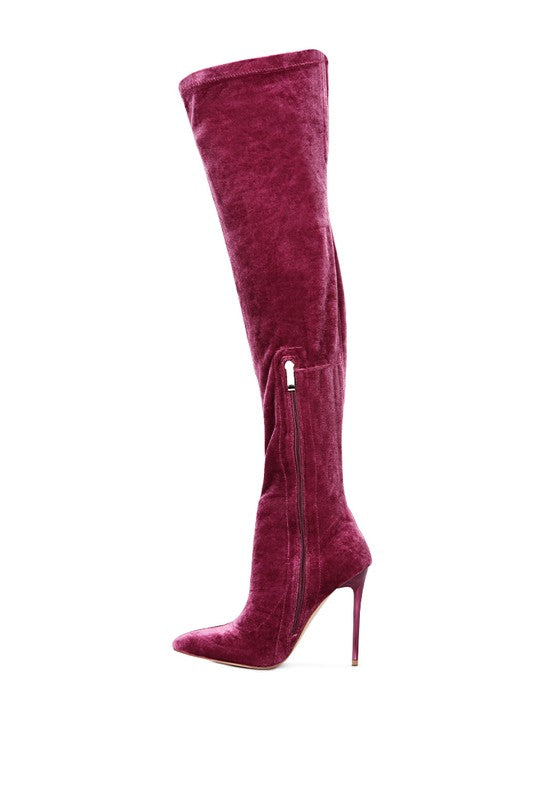 Velvet Madmiss Stiletto Calf Boots