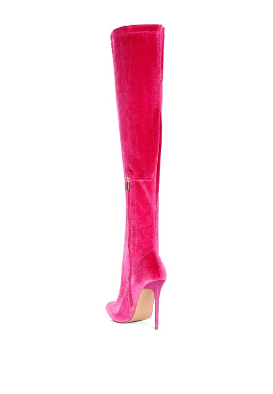 Velvet Madmiss Stiletto Calf Boots