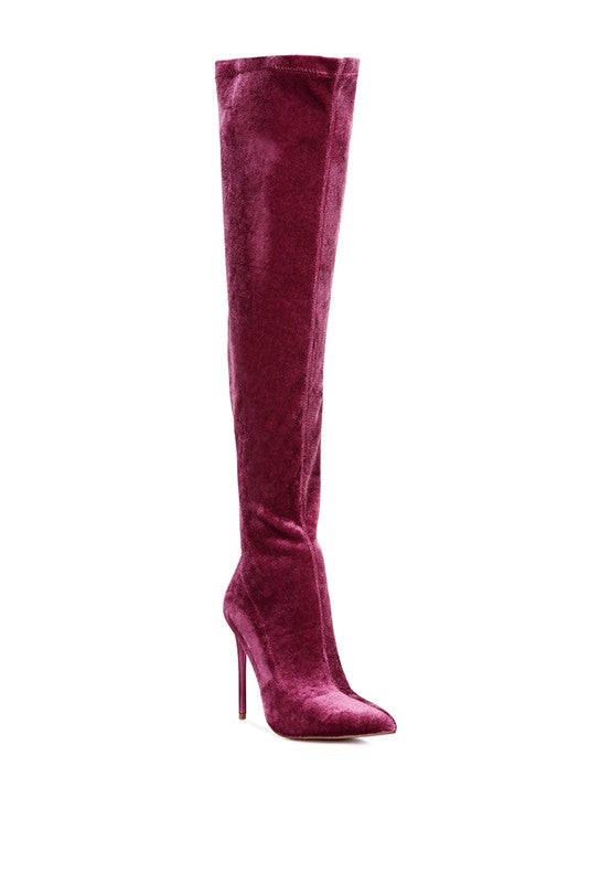 Velvet Madmiss Stiletto Calf Boots