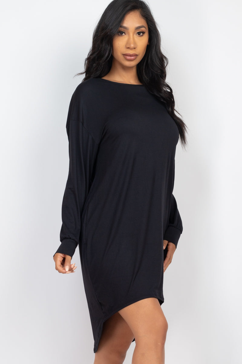 Cozy High Low Dress